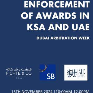 DUBAI ARBITRATION WEEK